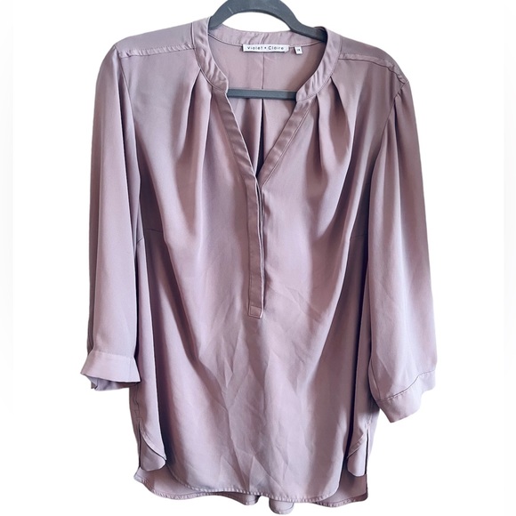 Violet & Claire Tops - VIOLET & CLAIRE Women’s Pullover Blouse Size 1X